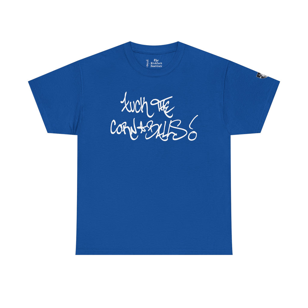 Fuck The Cornballs - Unisex Heavy Cotton Tee