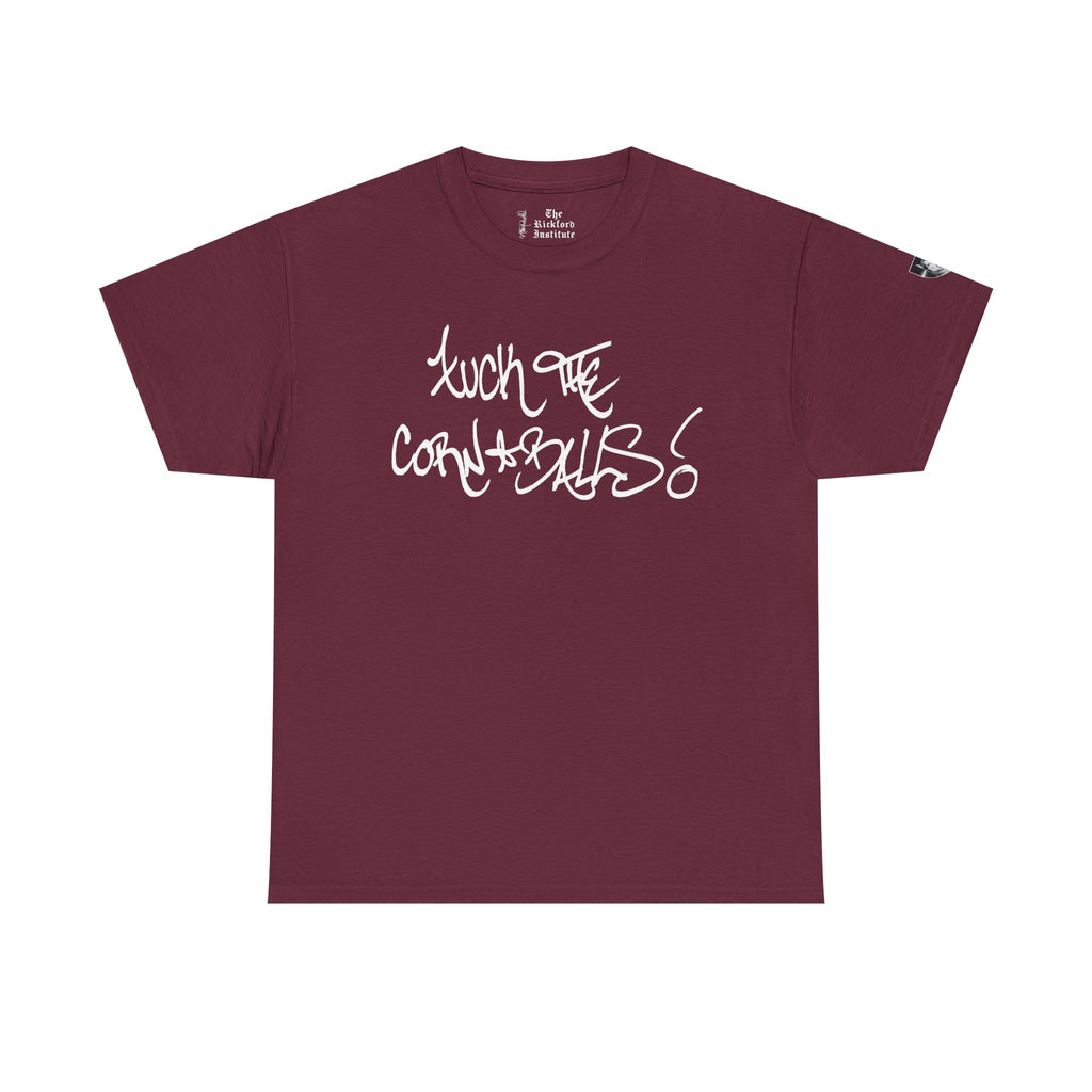 Fuck The Cornballs - Unisex Heavy Cotton Tee