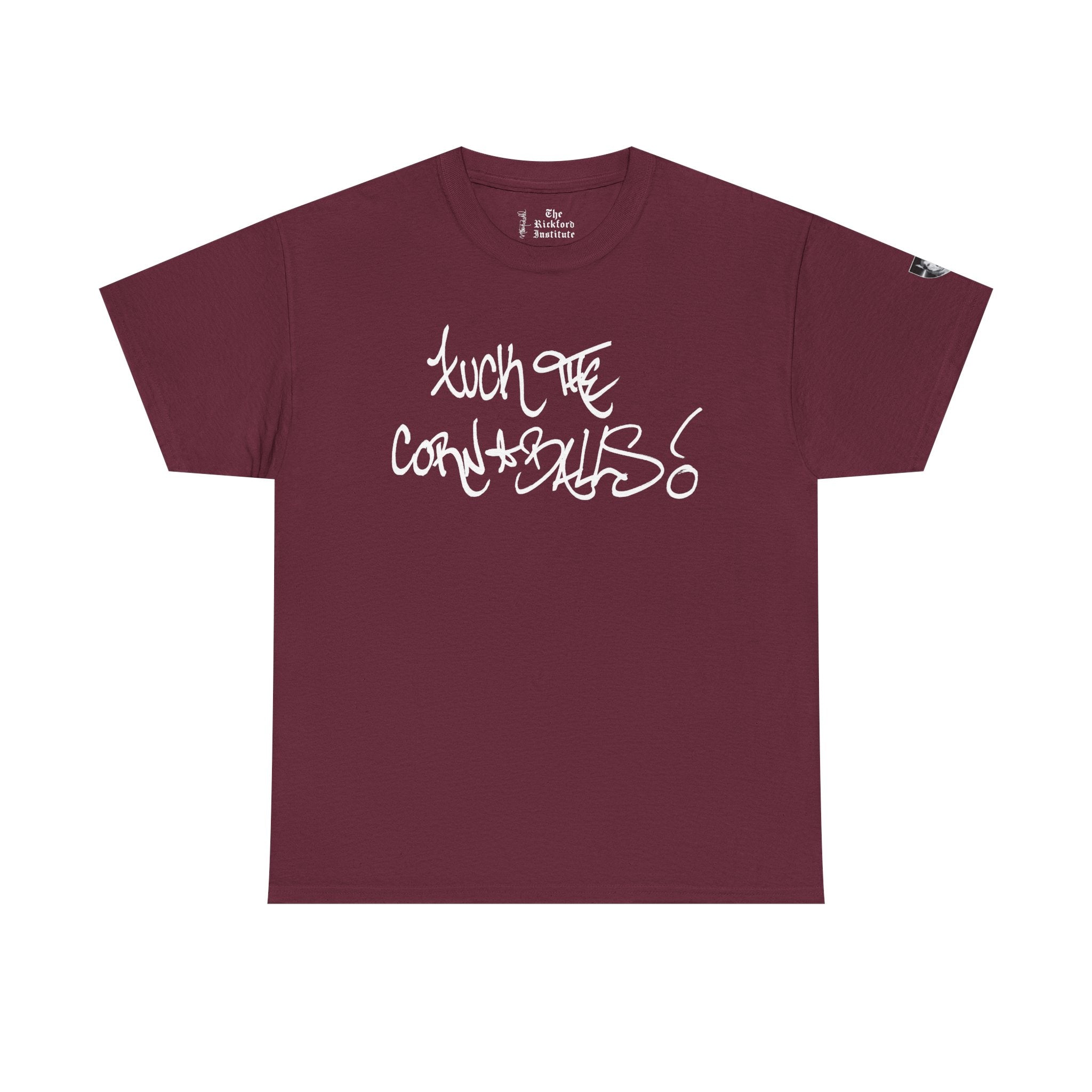 Fuck The Cornballs - Unisex Heavy Cotton Tee