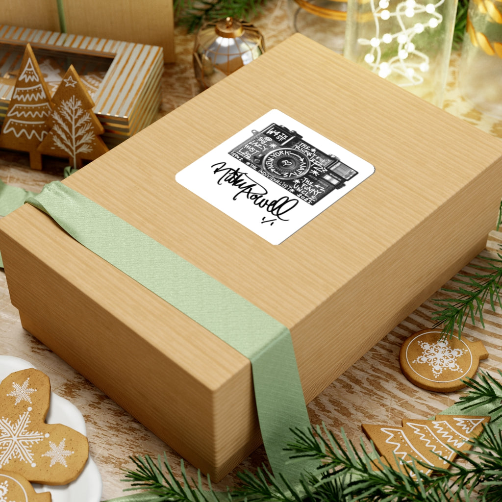 Camera Memorial -Cut Stickers