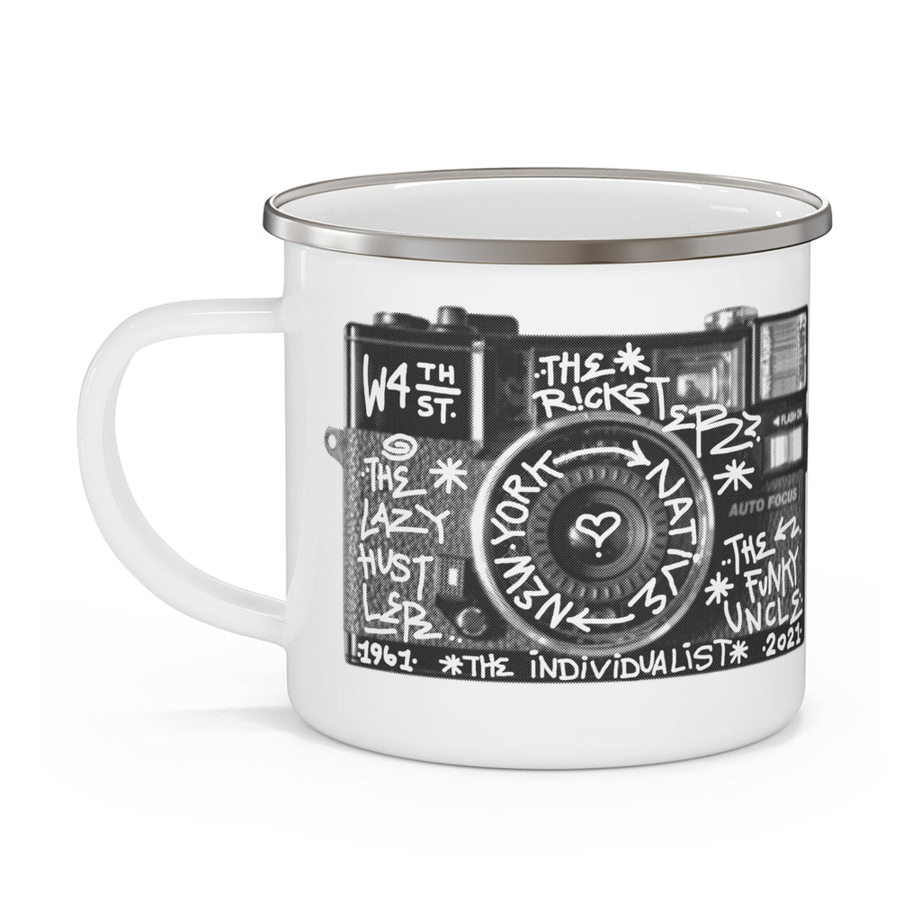 Camera Memorial - Enamel Camping Mug