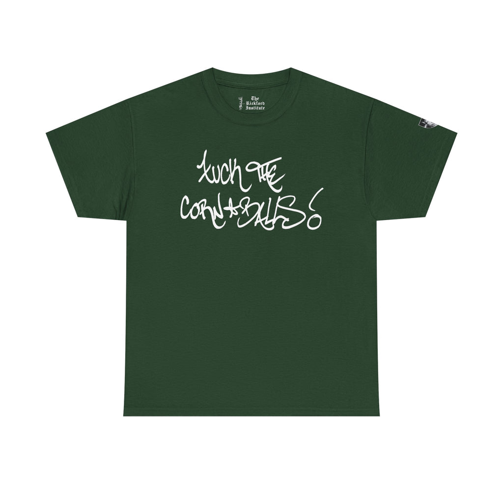 Fuck The Cornballs - Unisex Heavy Cotton Tee
