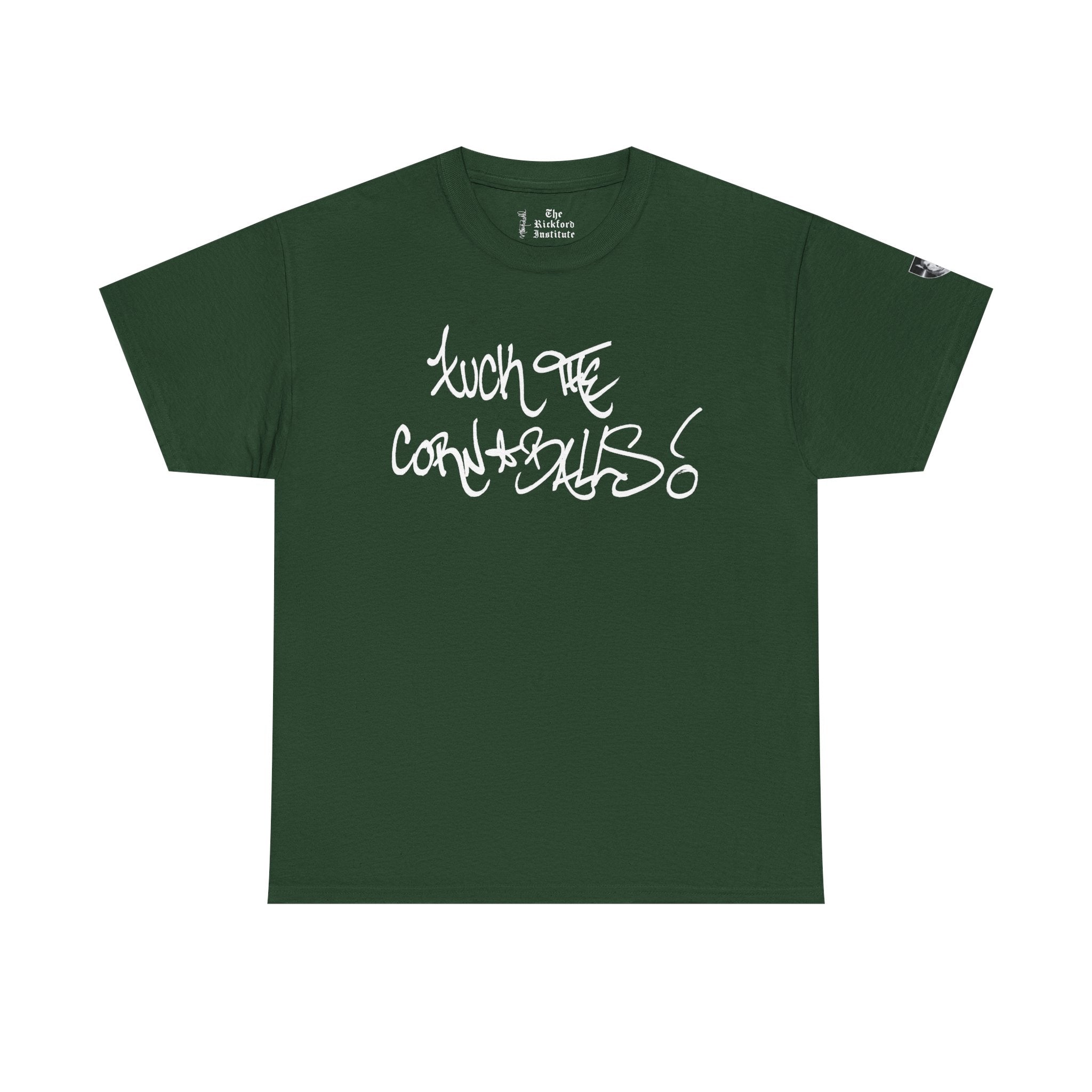 Fuck The Cornballs - Unisex Heavy Cotton Tee