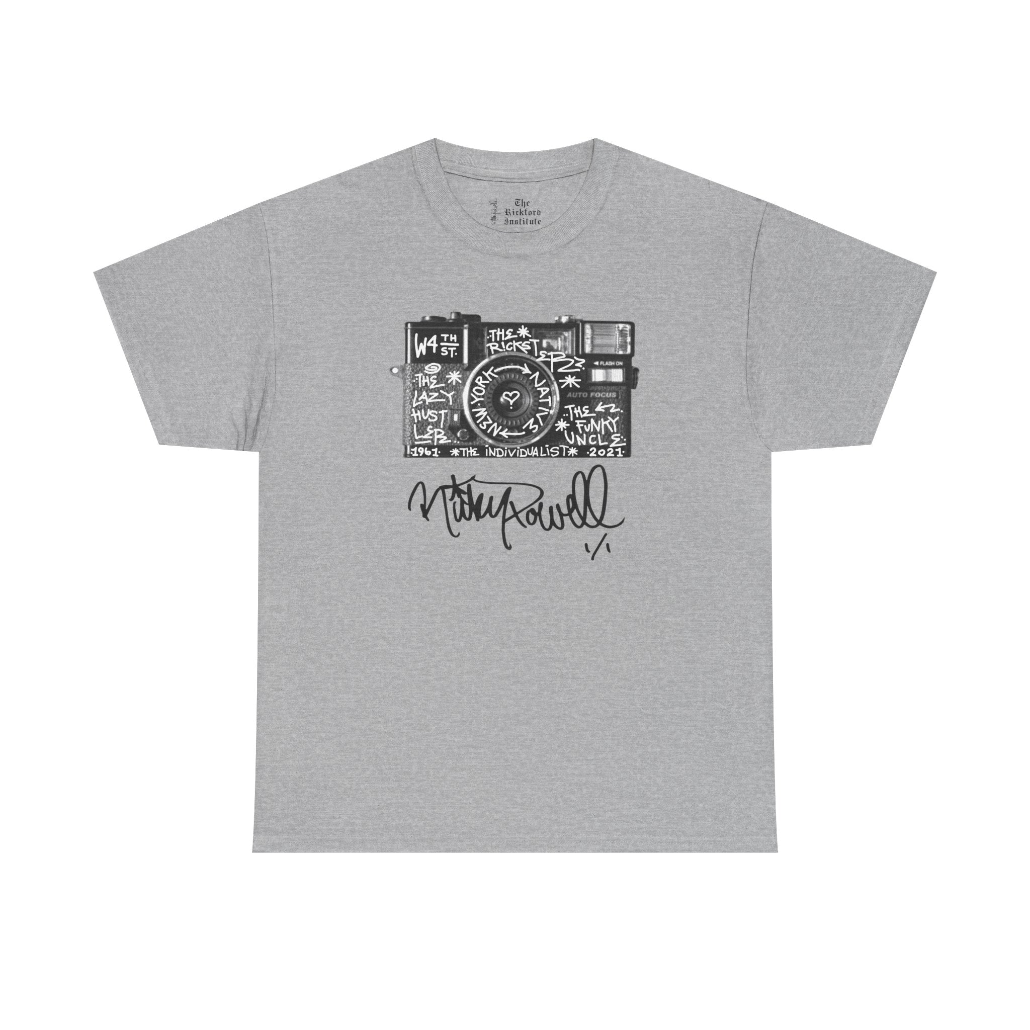 Camera Memorial - Heavy Cotton Tee – Rickster's
