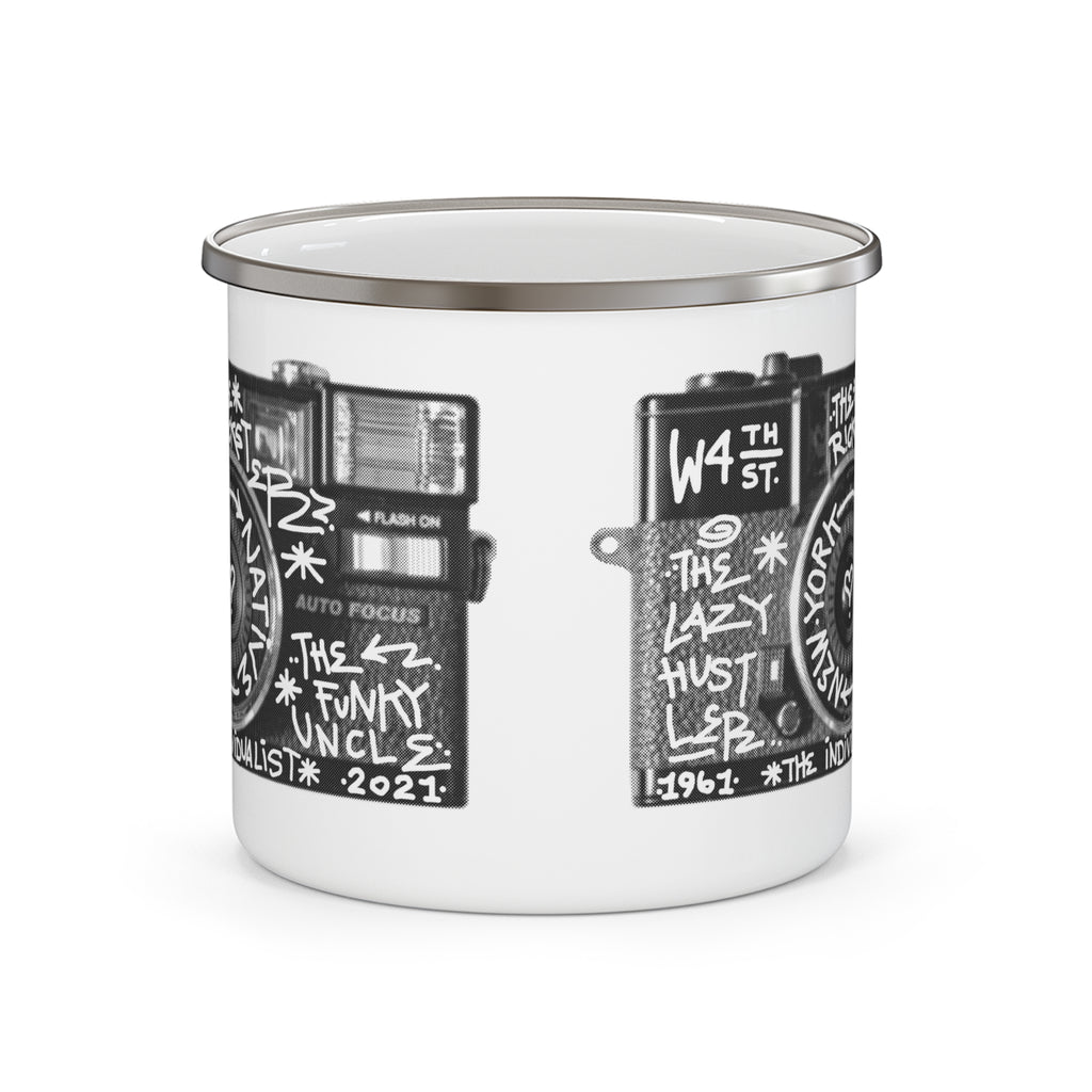 Camera Memorial - Enamel Camping Mug