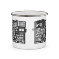 Camera Memorial - Enamel Camping Mug
