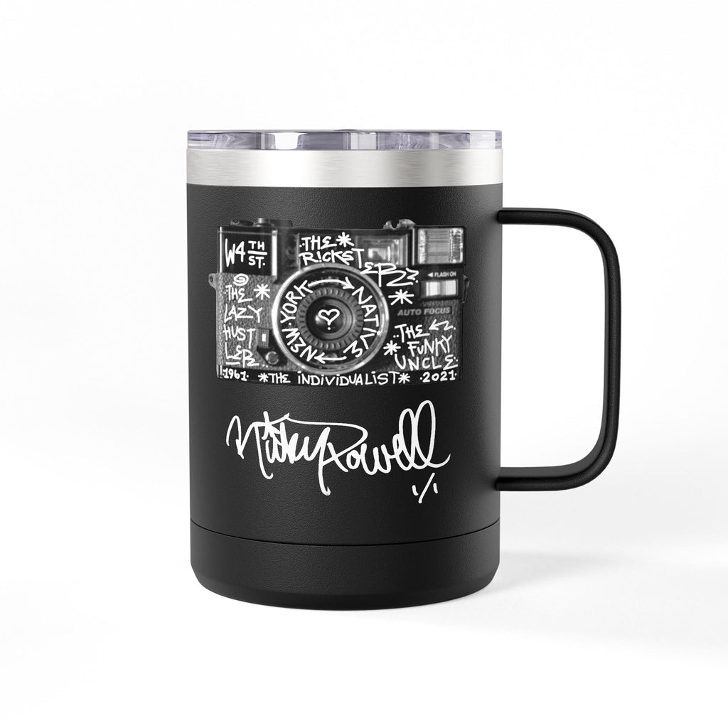Camera Memorial - Coffee Camp Mug Tumbler, 15oz