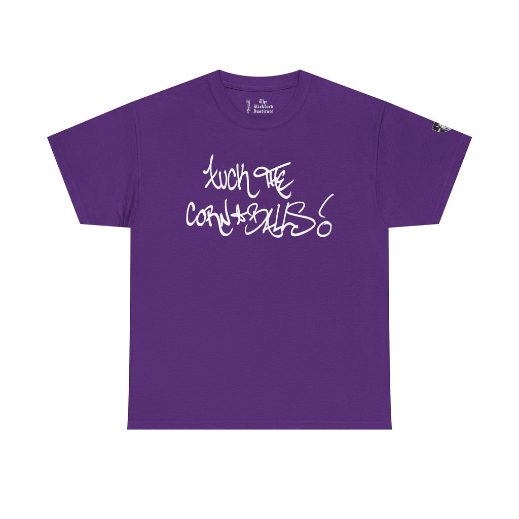 Fuck The Cornballs - Unisex Heavy Cotton Tee