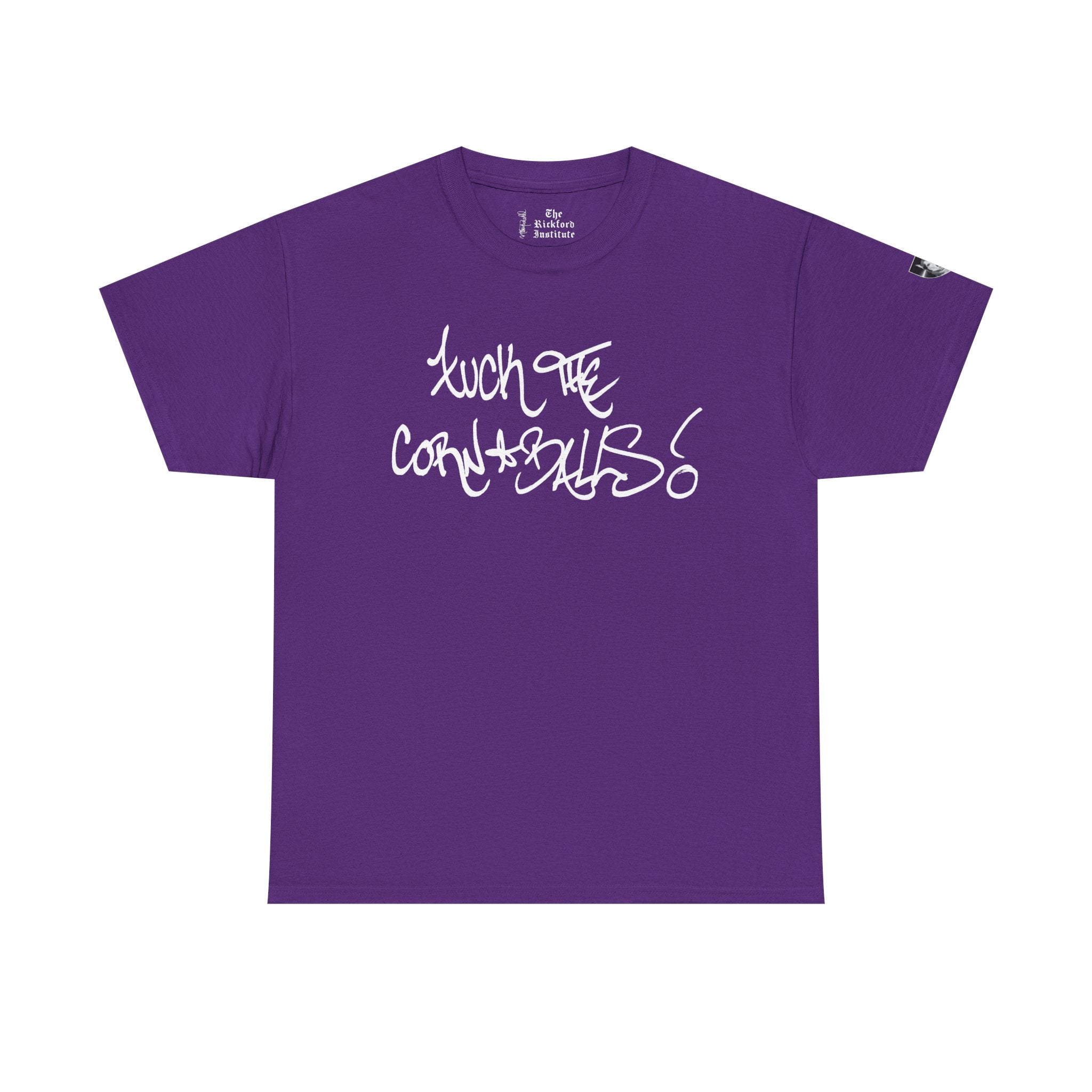 Fuck The Cornballs - Unisex Heavy Cotton Tee