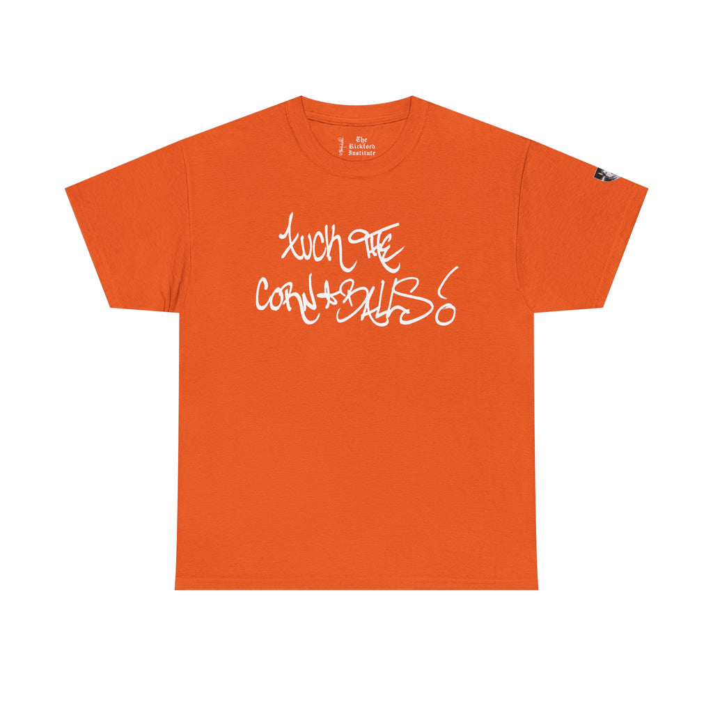 Fuck The Cornballs - Unisex Heavy Cotton Tee