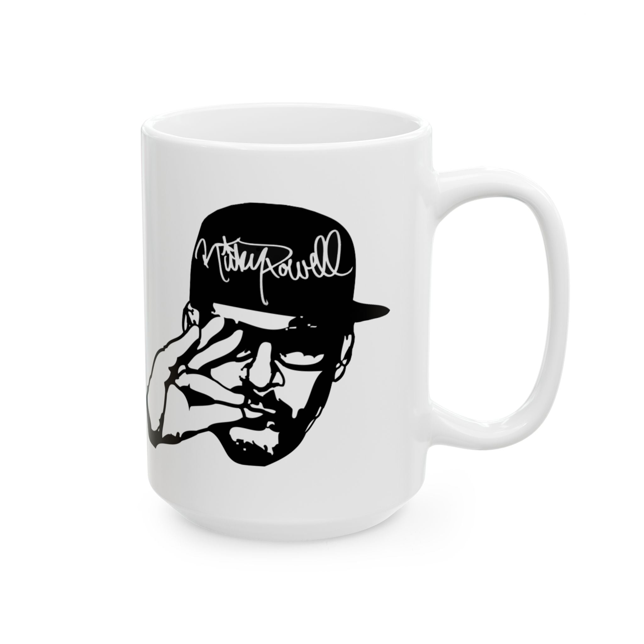 Ricky Logo - Ceramic Mug, (11oz, 15oz)