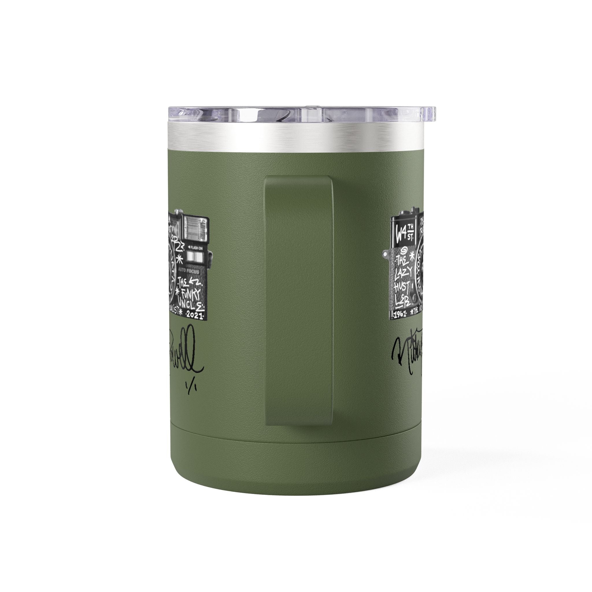 Camera Memorial - Coffee Camp Mug Tumbler, 15oz