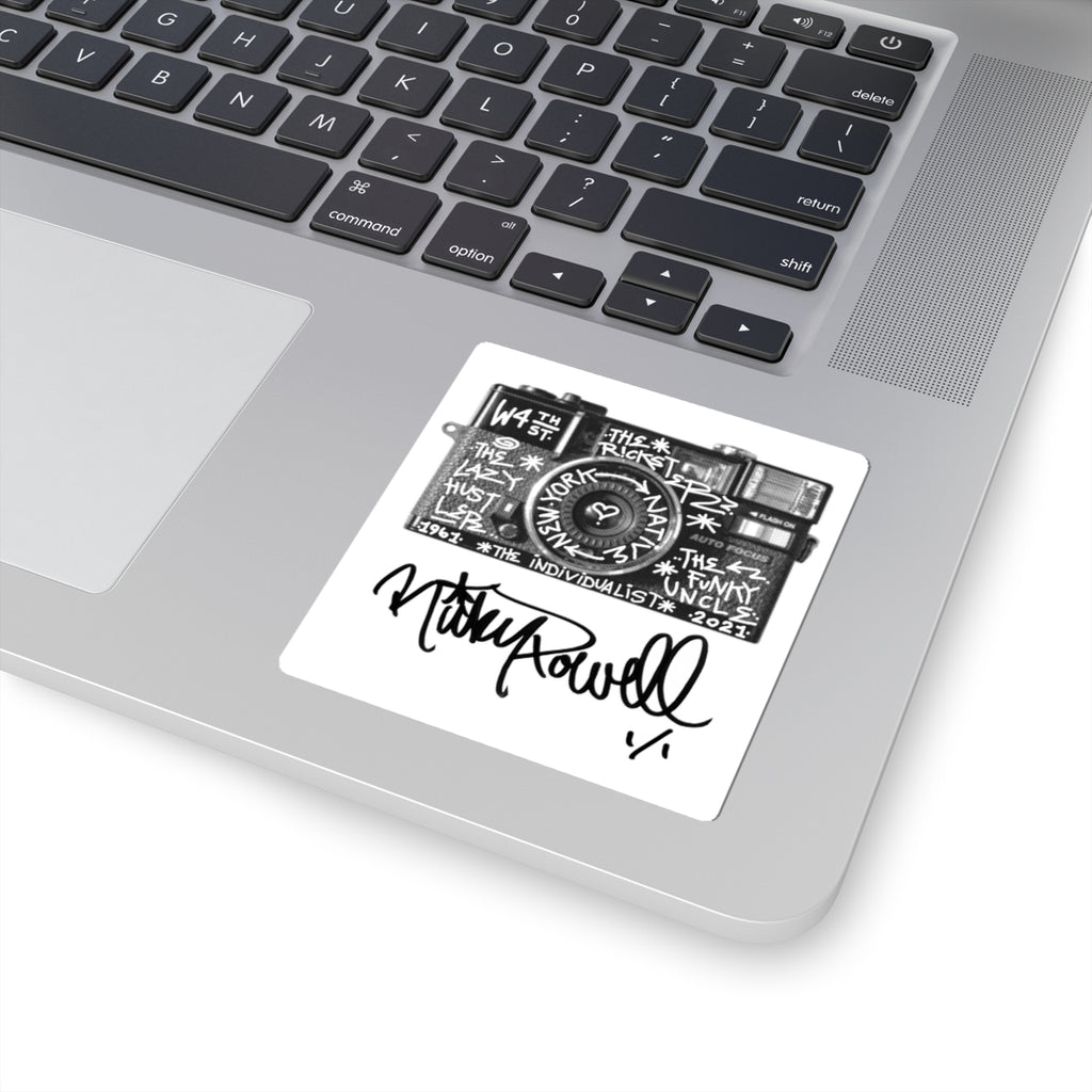 Camera Memorial -Cut Stickers