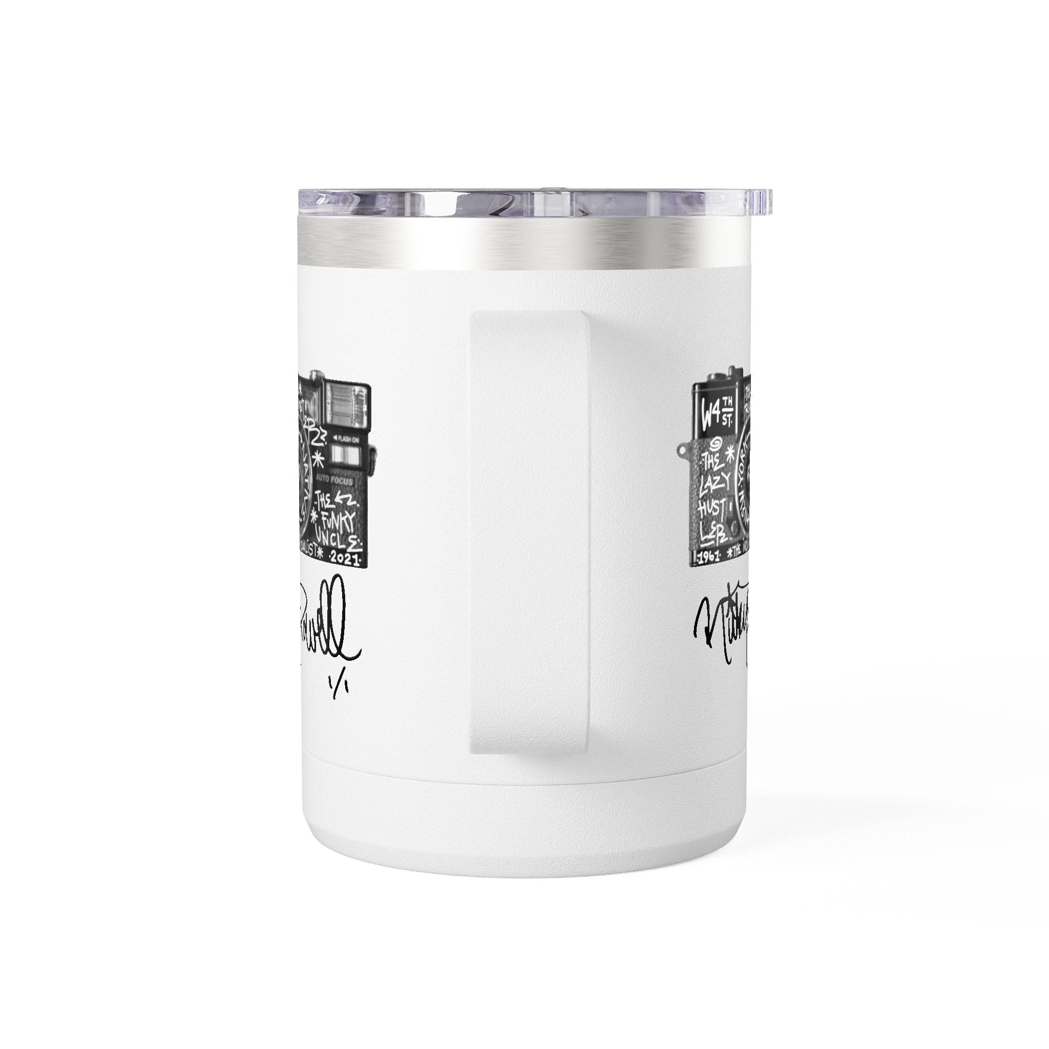 Camera Memorial - Coffee Camp Mug Tumbler, 15oz