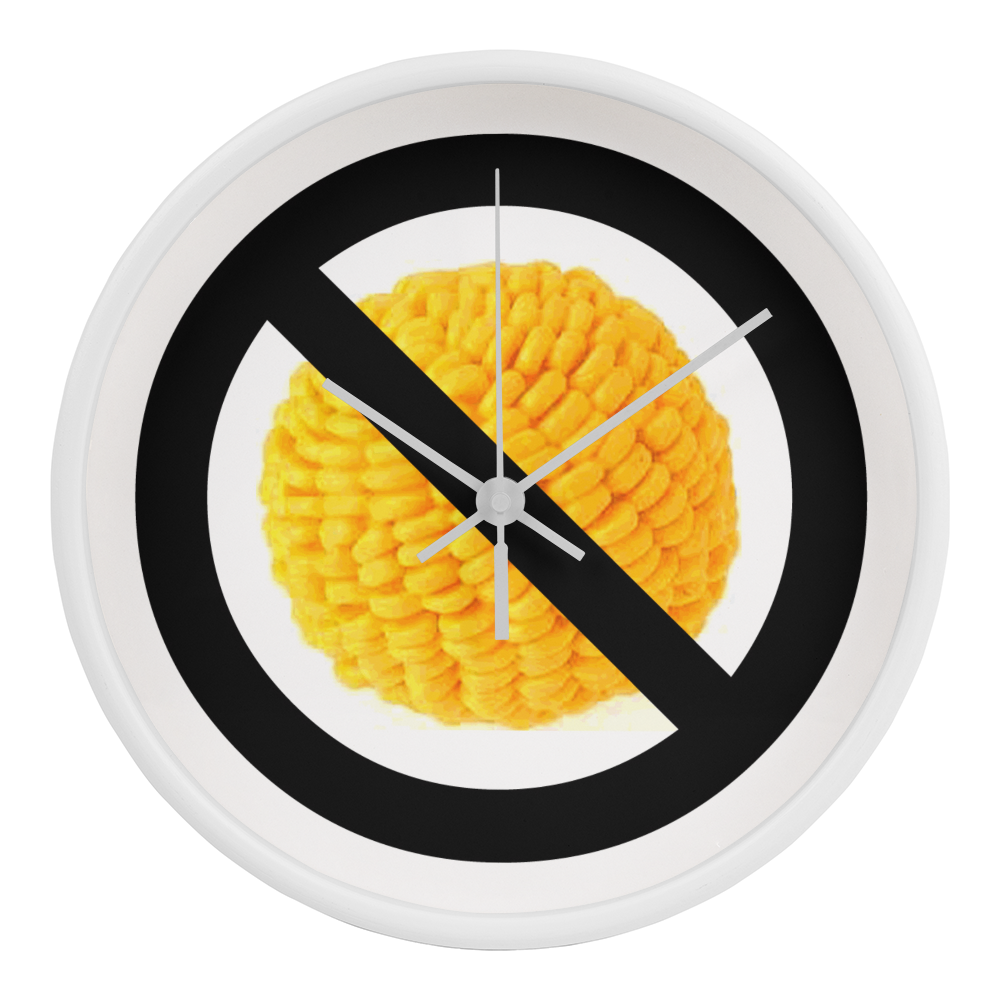 No Cornballs Clock