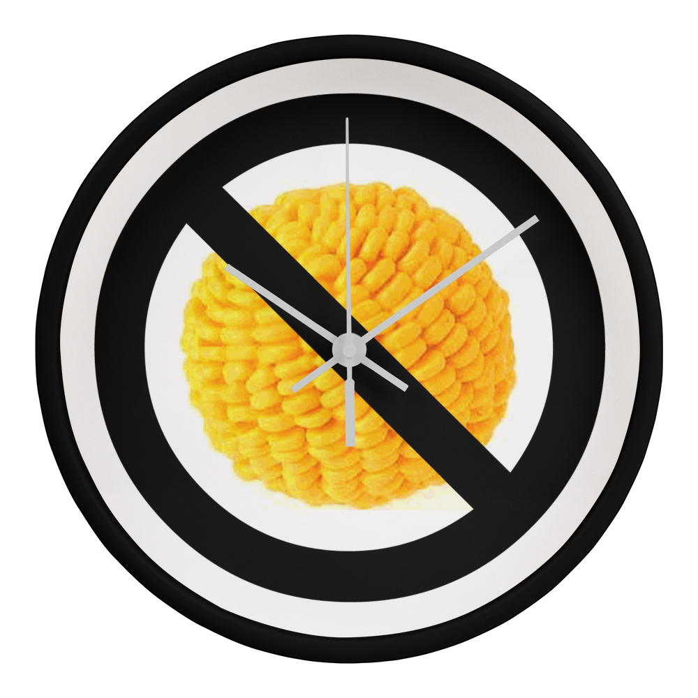 No Cornballs Clock