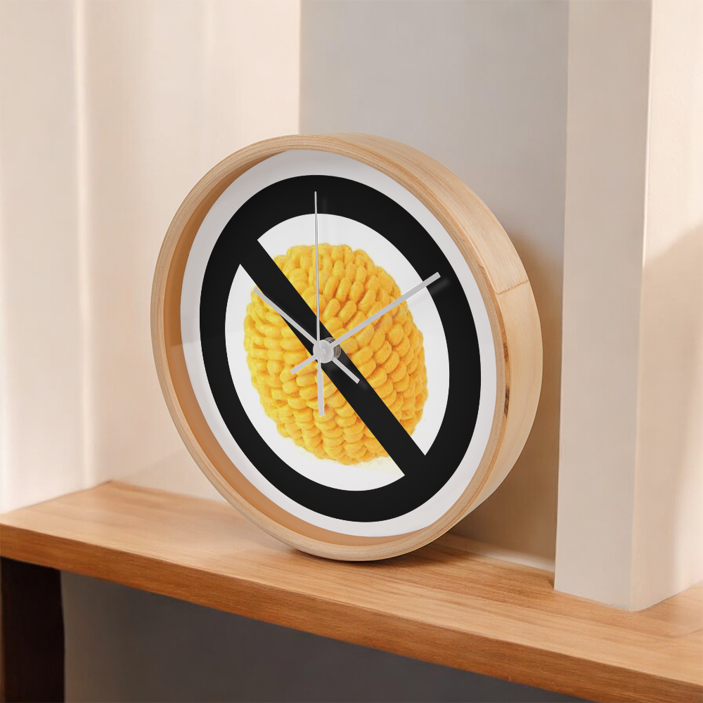 No Cornballs Clock