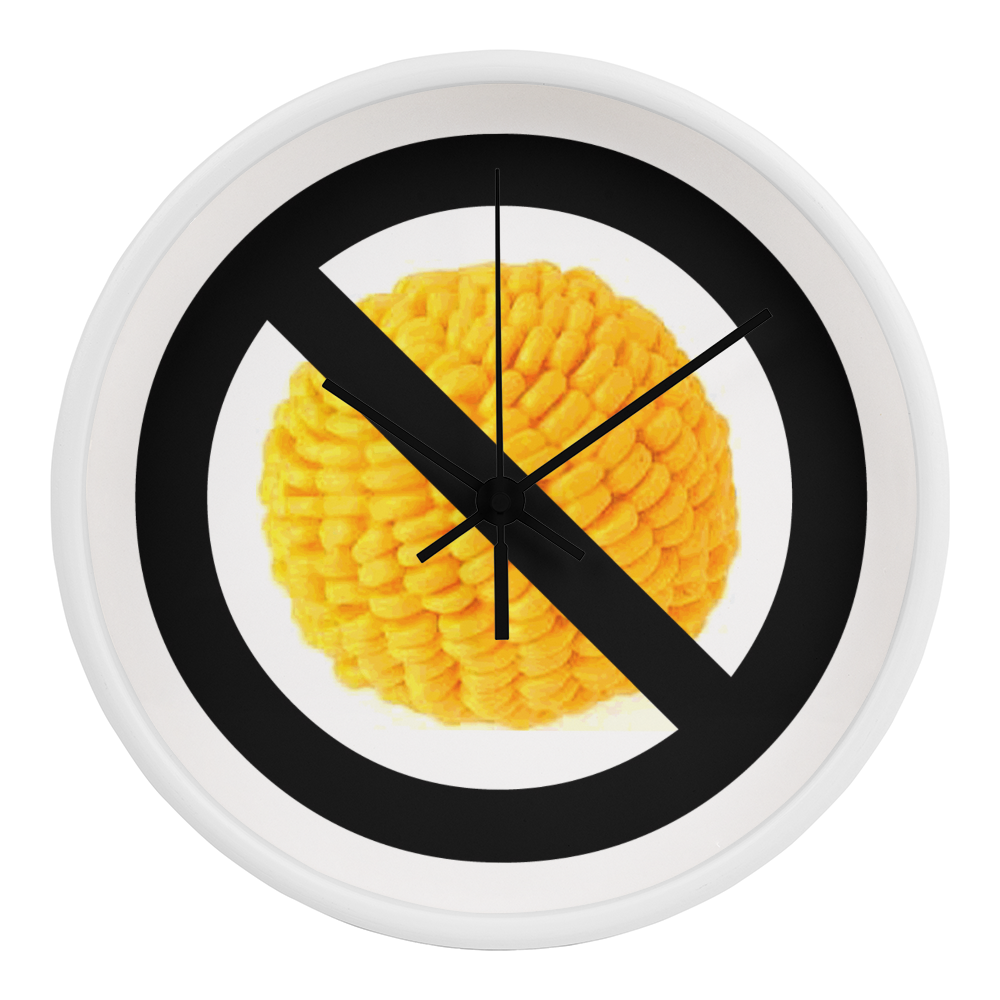 No Cornballs Clock