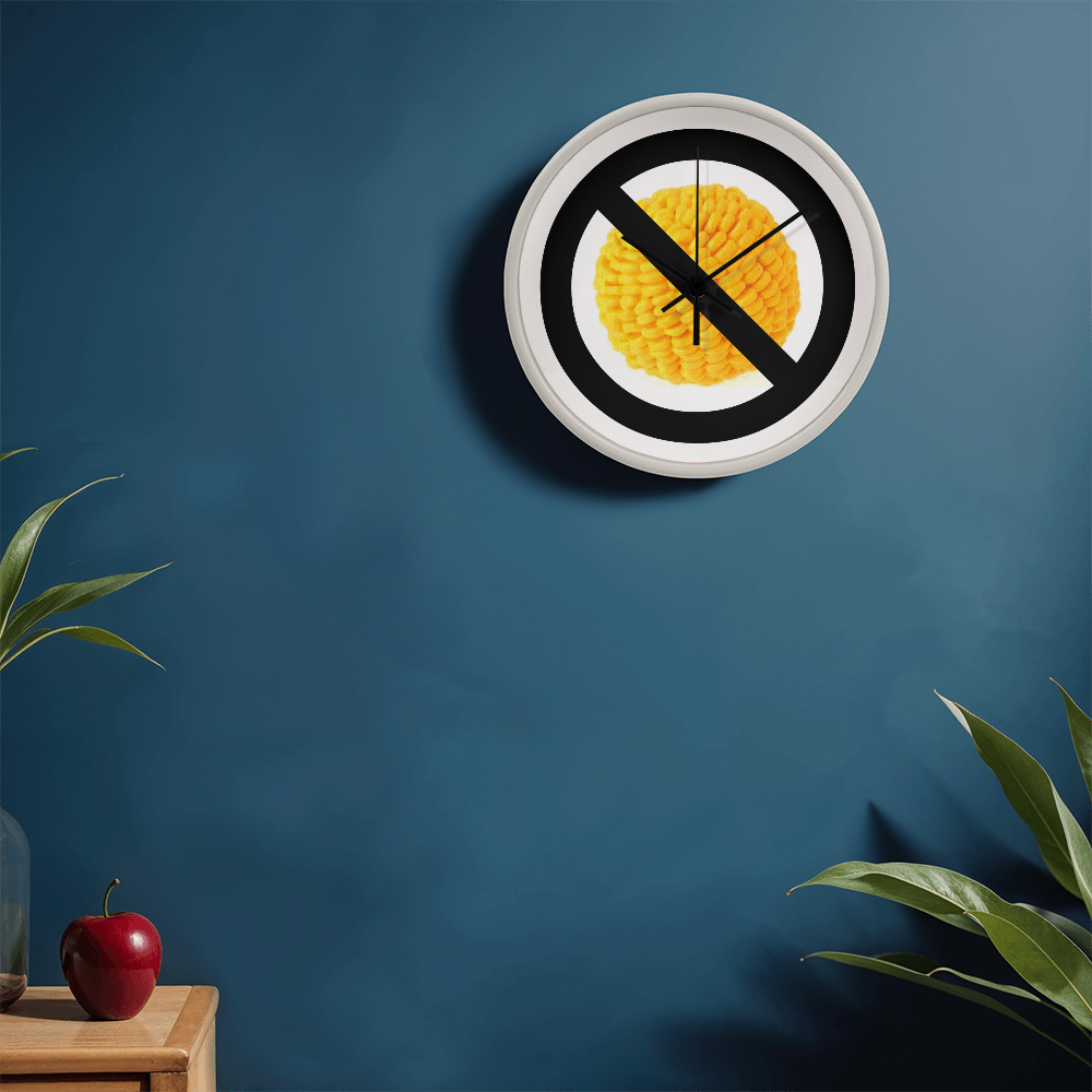 No Cornballs Clock